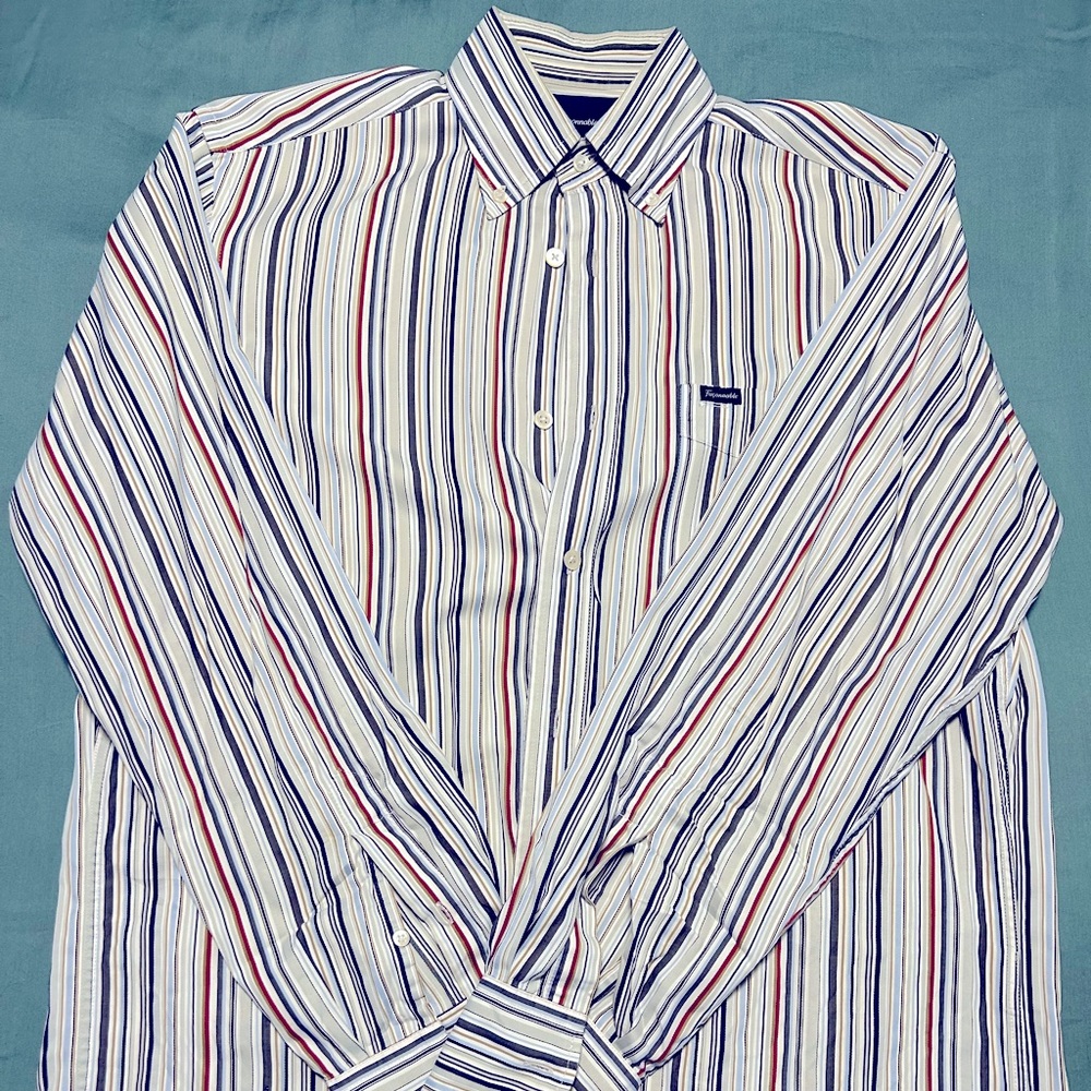 Faconnable button down casual/dress shirt.